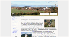Desktop Screenshot of bilkov.cz